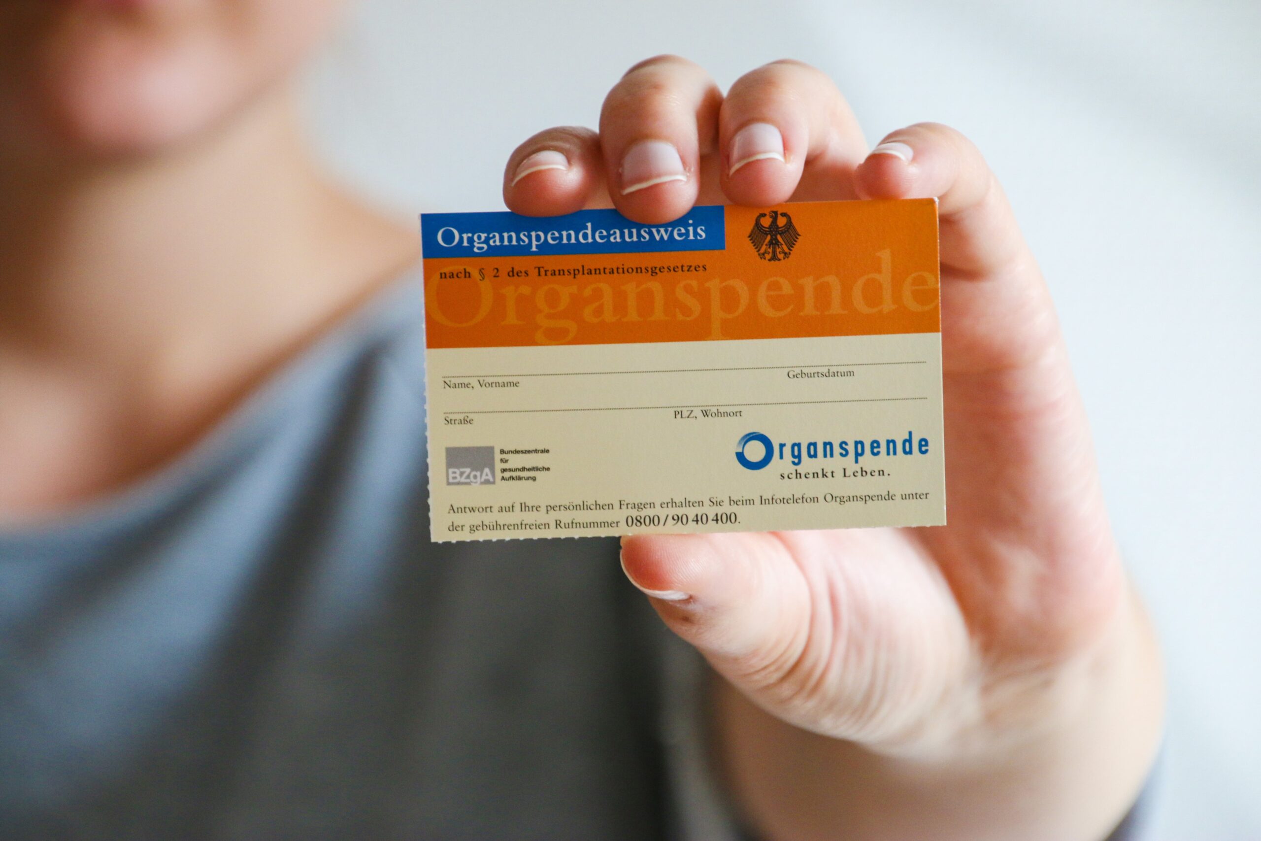 Organspendeausweis: Eine wichtige und persönliche Entscheidung