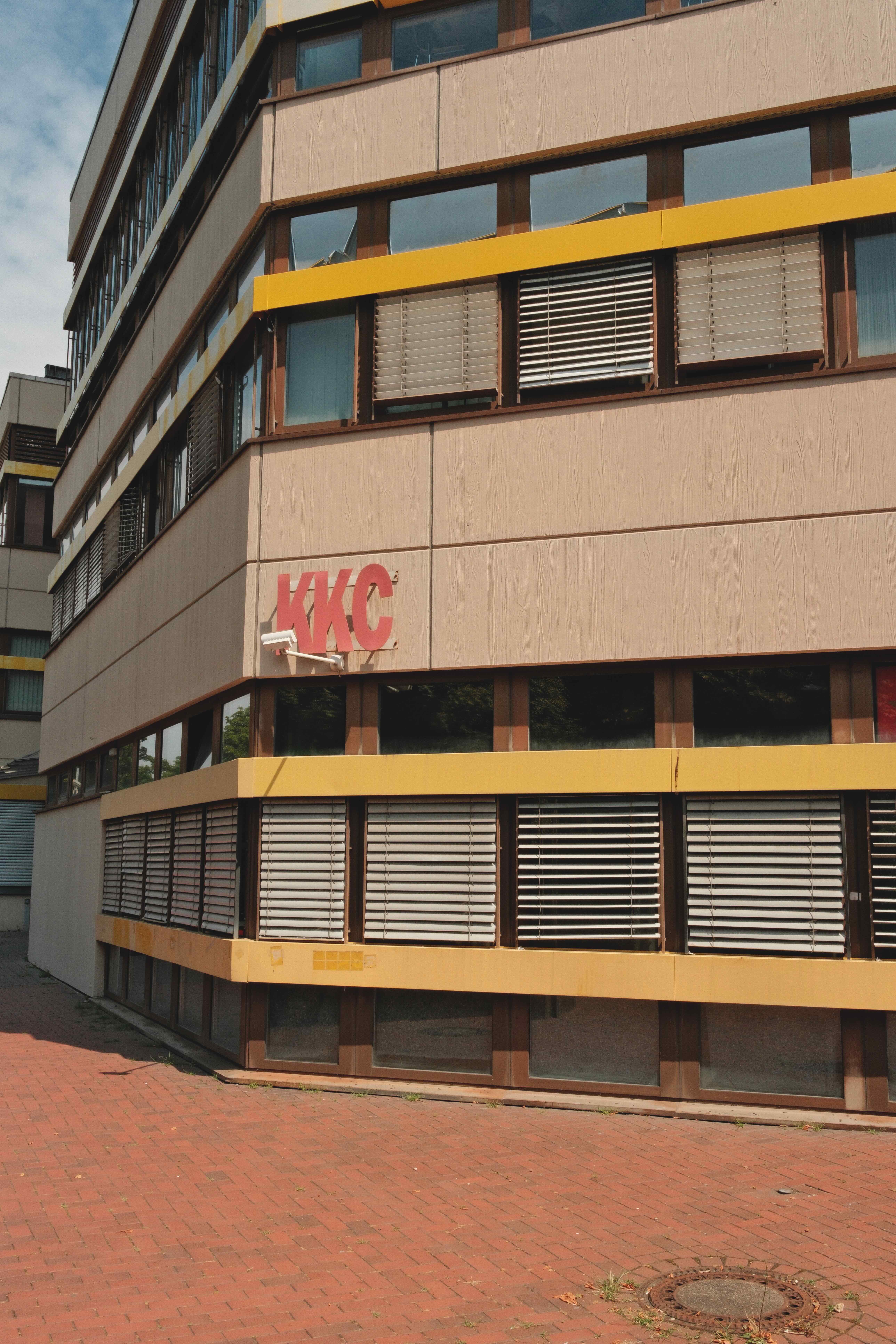 Das geschlossene Kunst- und Kulturcafé (KKC) auf dem Campus
